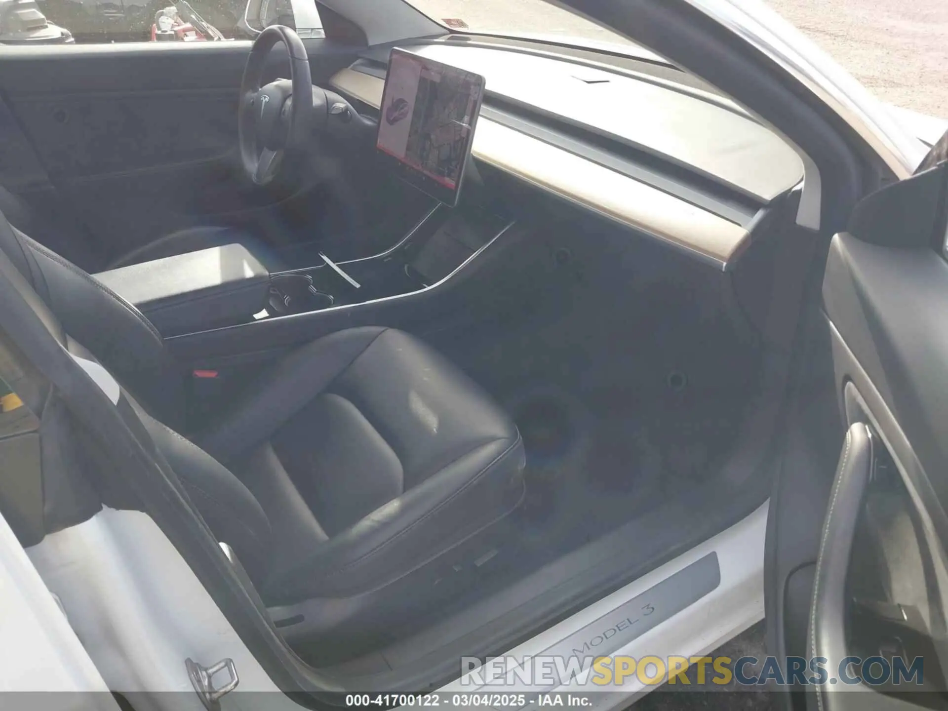 5 fotografías del automóvil dañado 5YJ3E1EB7KF442390 TESLA MODEL 3 2019