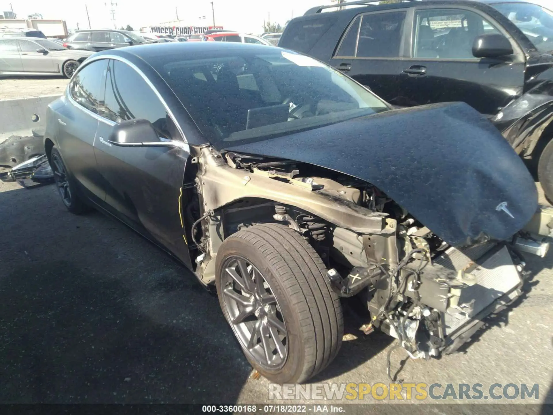 1 fotografías del automóvil dañado 5YJ3E1EB7KF451753 TESLA MODEL 3 2019