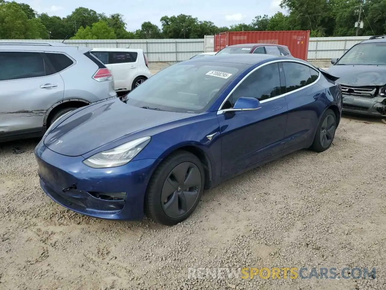 1 fotografías del automóvil dañado 5YJ3E1EB7KF452885 TESLA MODEL 3 2019