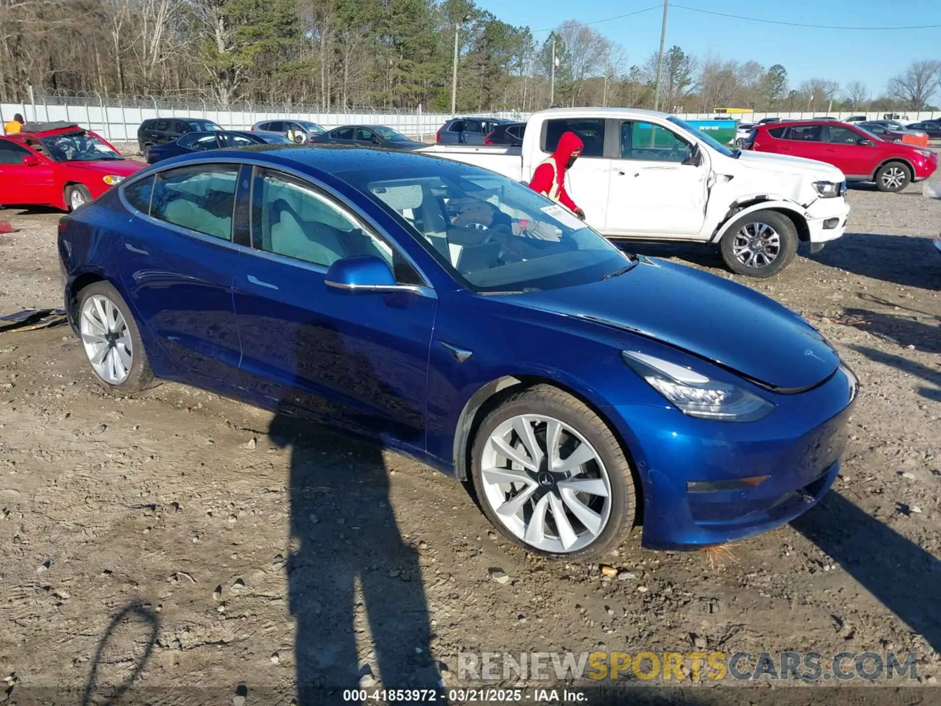 1 fotografías del automóvil dañado 5YJ3E1EB7KF454636 TESLA MODEL 3 2019