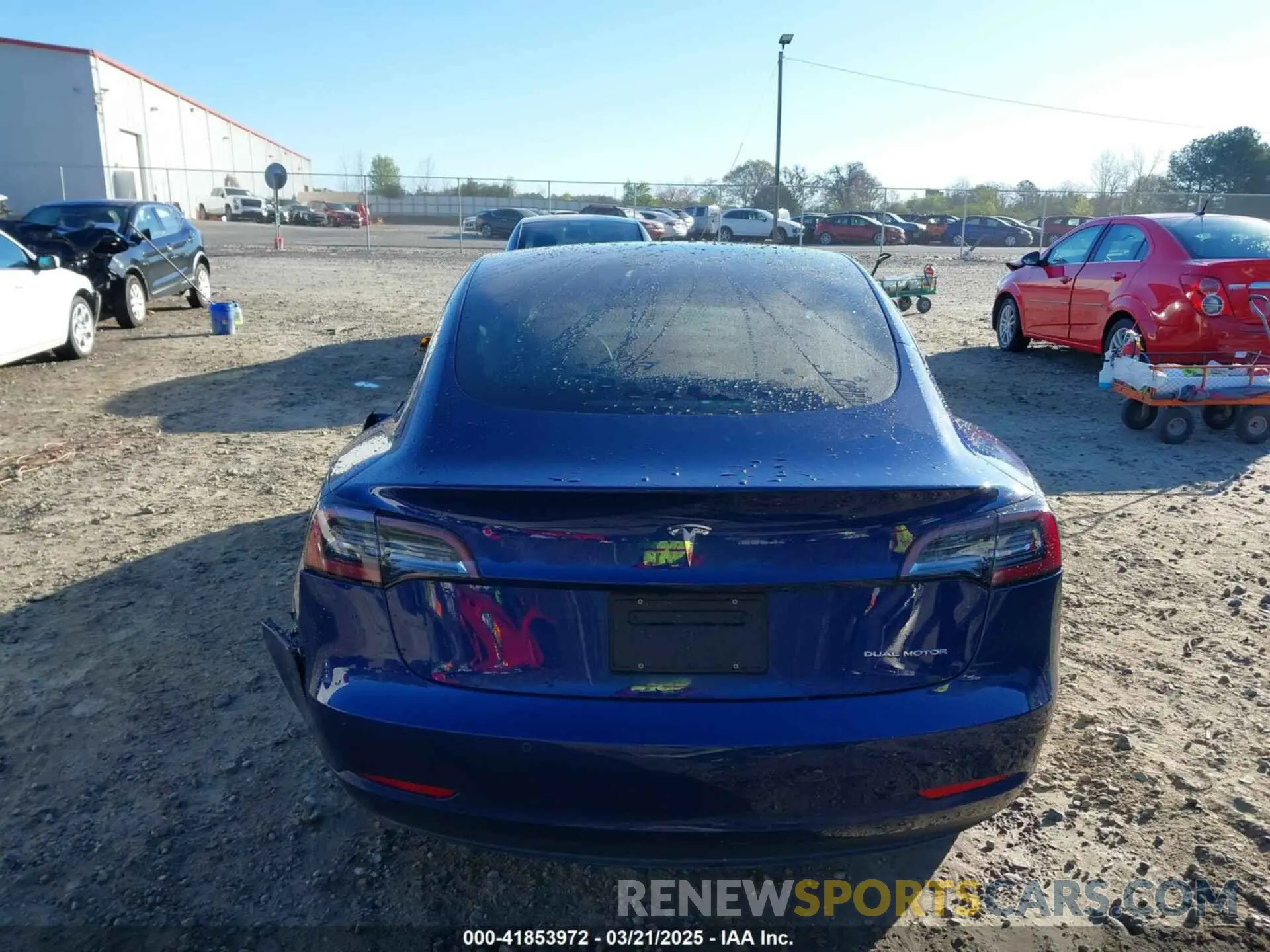 16 fotografías del automóvil dañado 5YJ3E1EB7KF454636 TESLA MODEL 3 2019