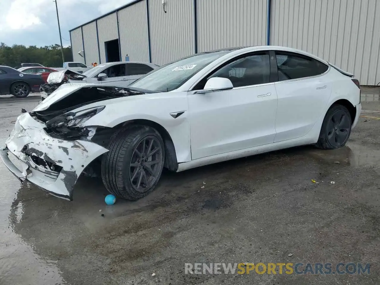 1 fotografías del automóvil dañado 5YJ3E1EB7KF469749 TESLA MODEL 3 2019