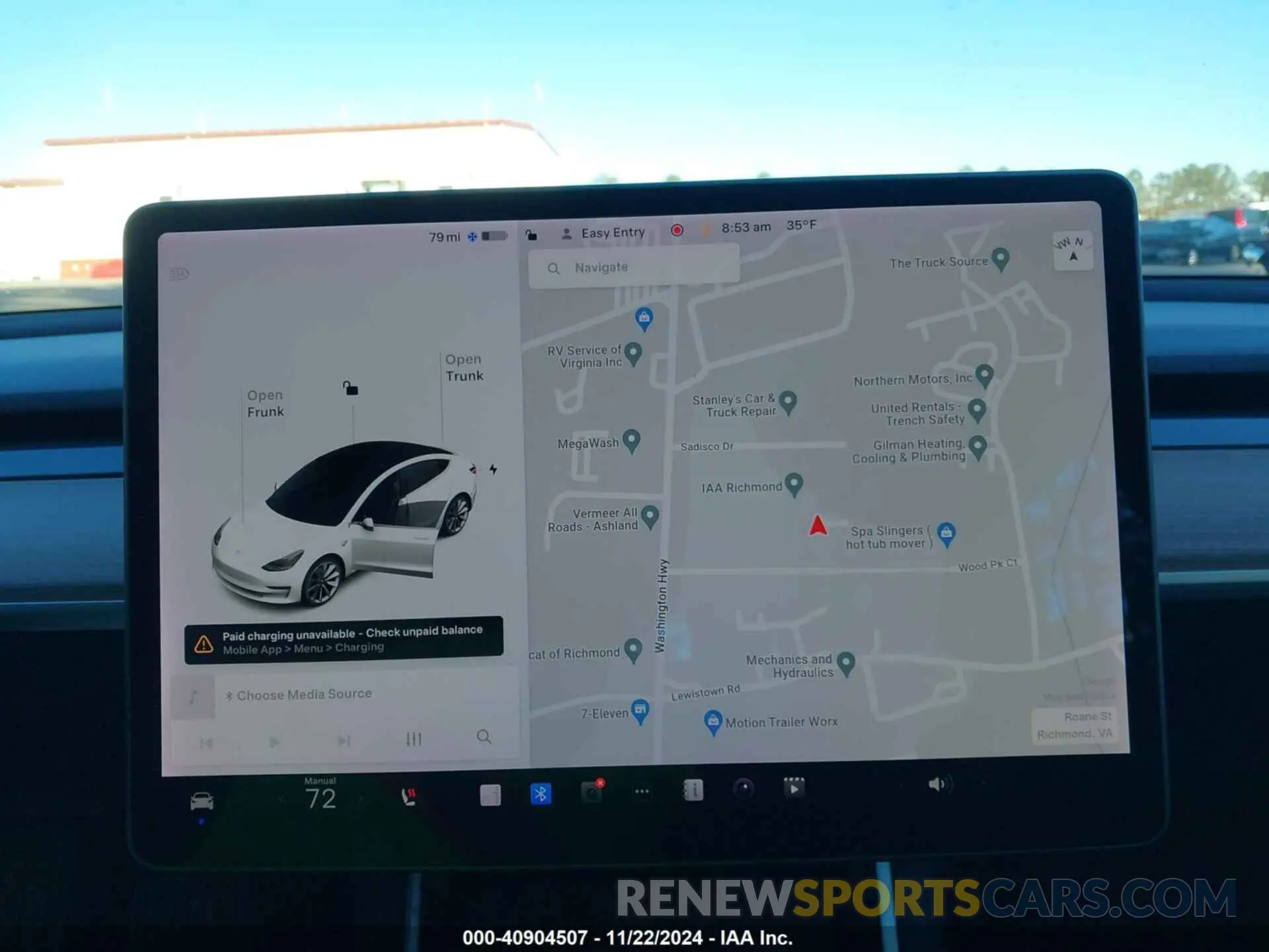 18 fotografías del automóvil dañado 5YJ3E1EB7KF477771 TESLA MODEL 3 2019