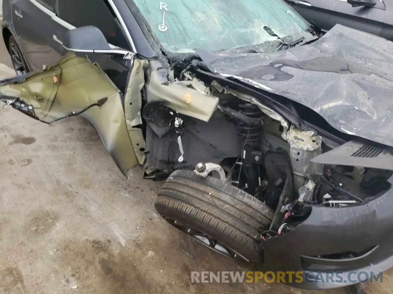9 fotografías del automóvil dañado 5YJ3E1EB7KF520764 TESLA MODEL 3 2019