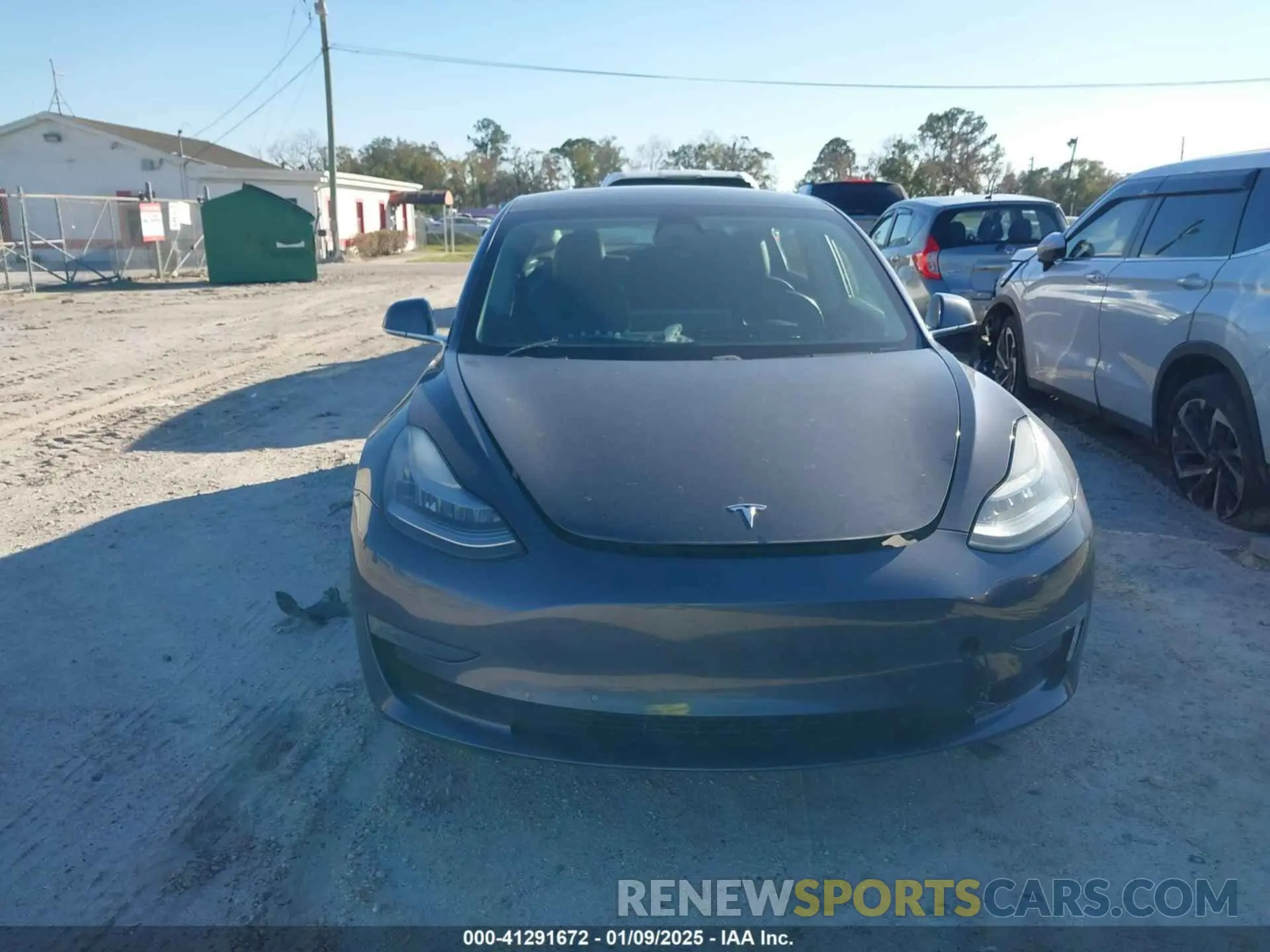 6 fotografías del automóvil dañado 5YJ3E1EB8KF386895 TESLA MODEL 3 2019