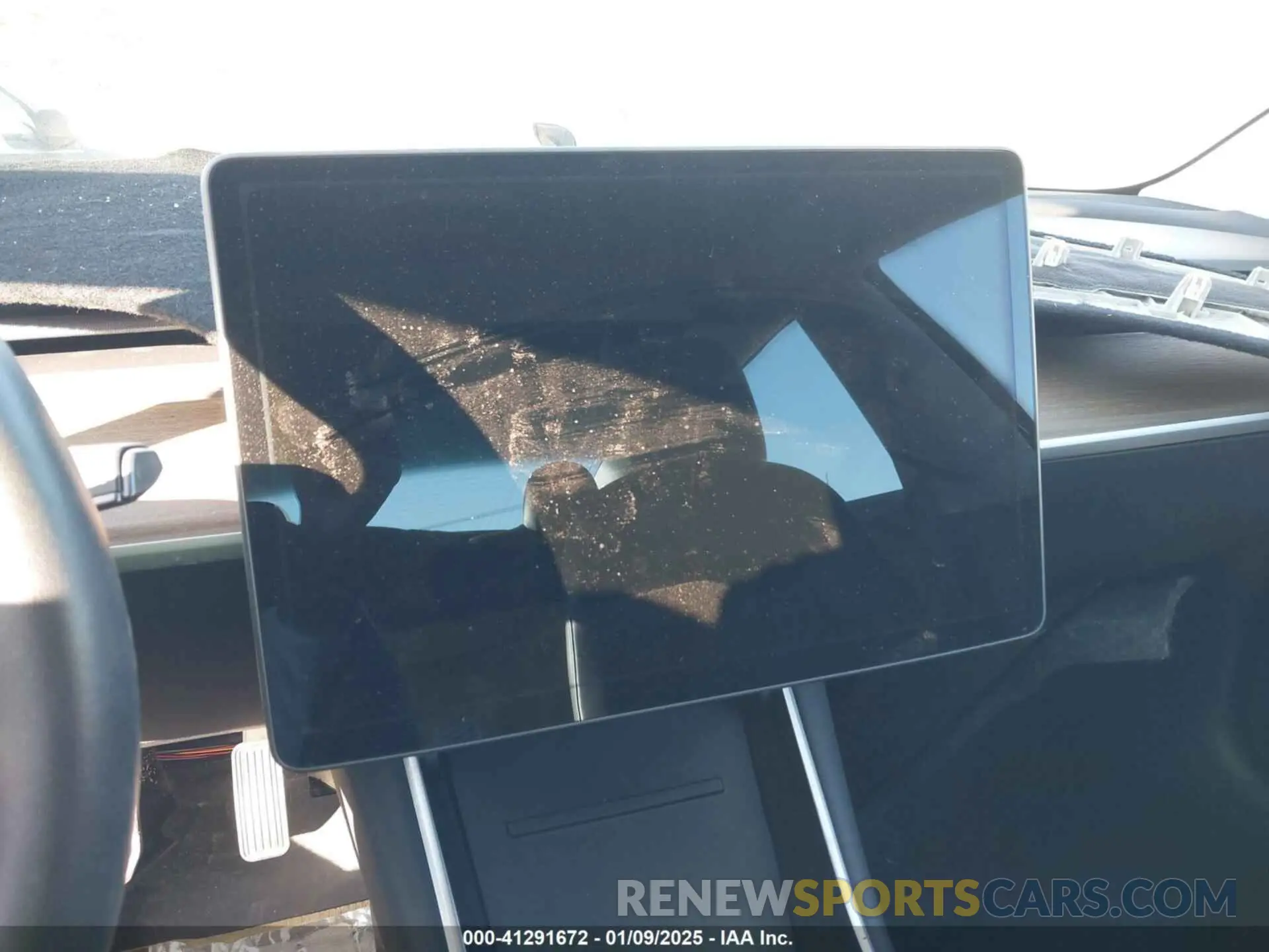 7 fotografías del automóvil dañado 5YJ3E1EB8KF386895 TESLA MODEL 3 2019