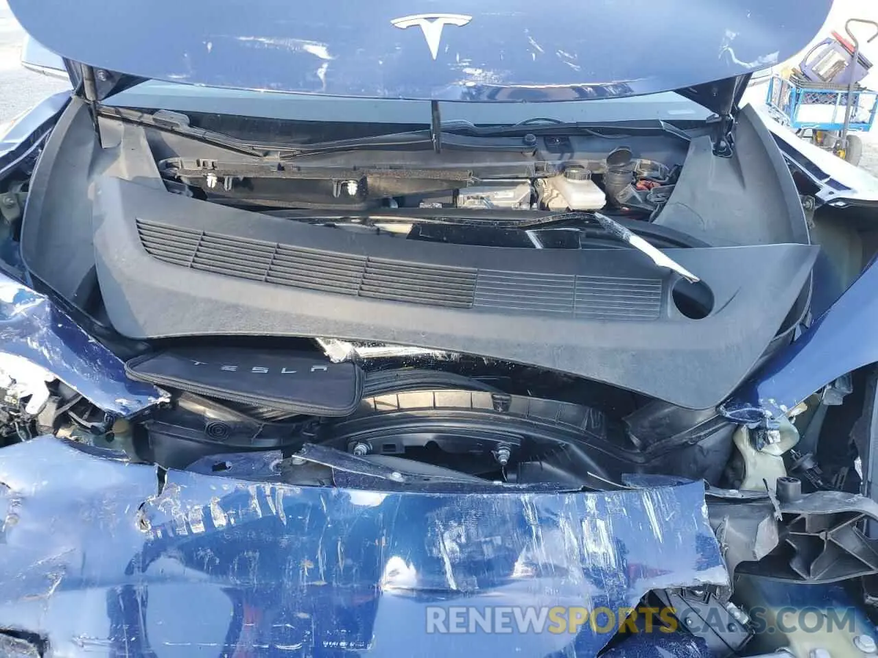 12 fotografías del automóvil dañado 5YJ3E1EB8KF406613 TESLA MODEL 3 2019