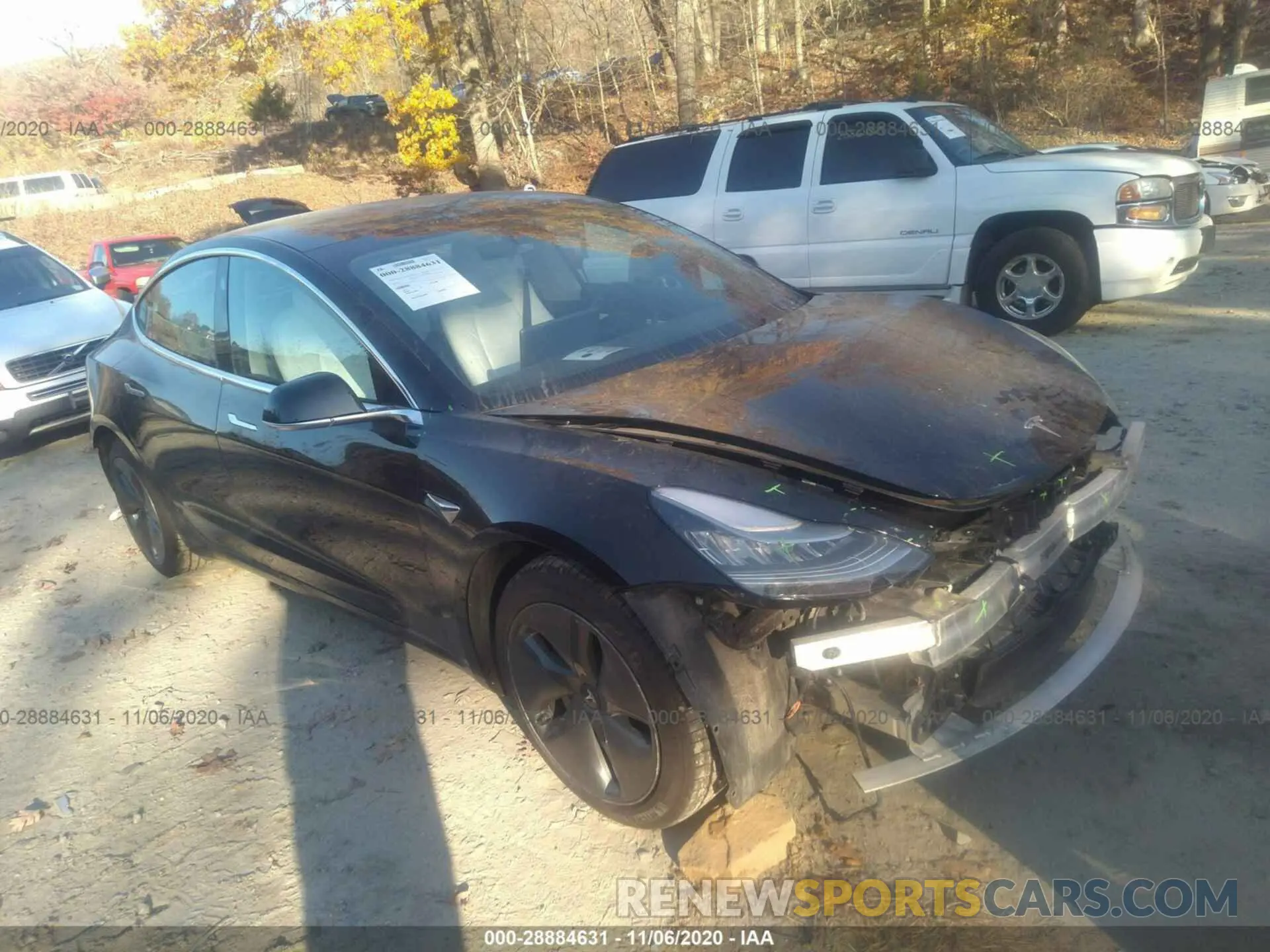 1 fotografías del automóvil dañado 5YJ3E1EB8KF406692 TESLA MODEL 3 2019