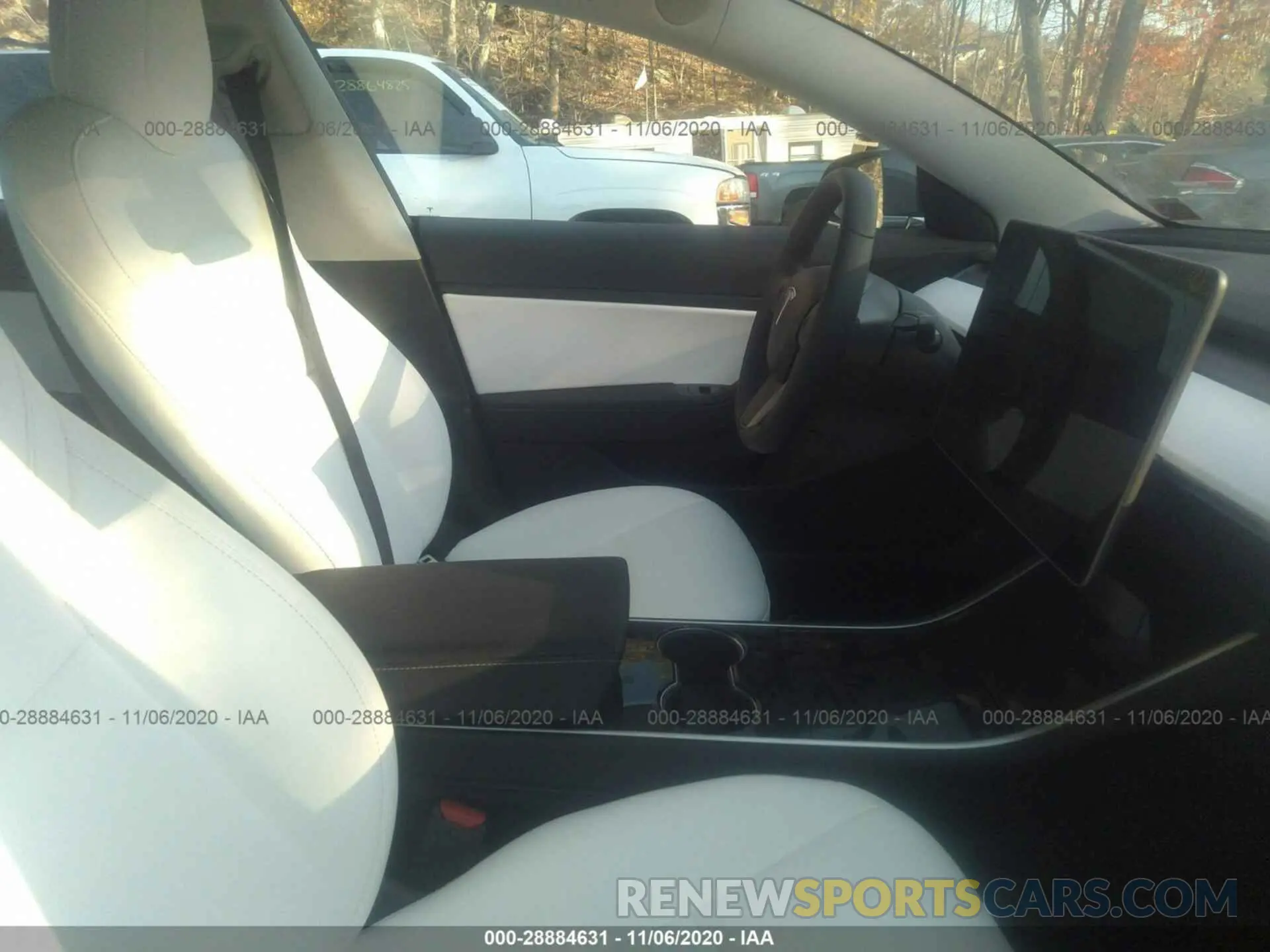 5 fotografías del automóvil dañado 5YJ3E1EB8KF406692 TESLA MODEL 3 2019