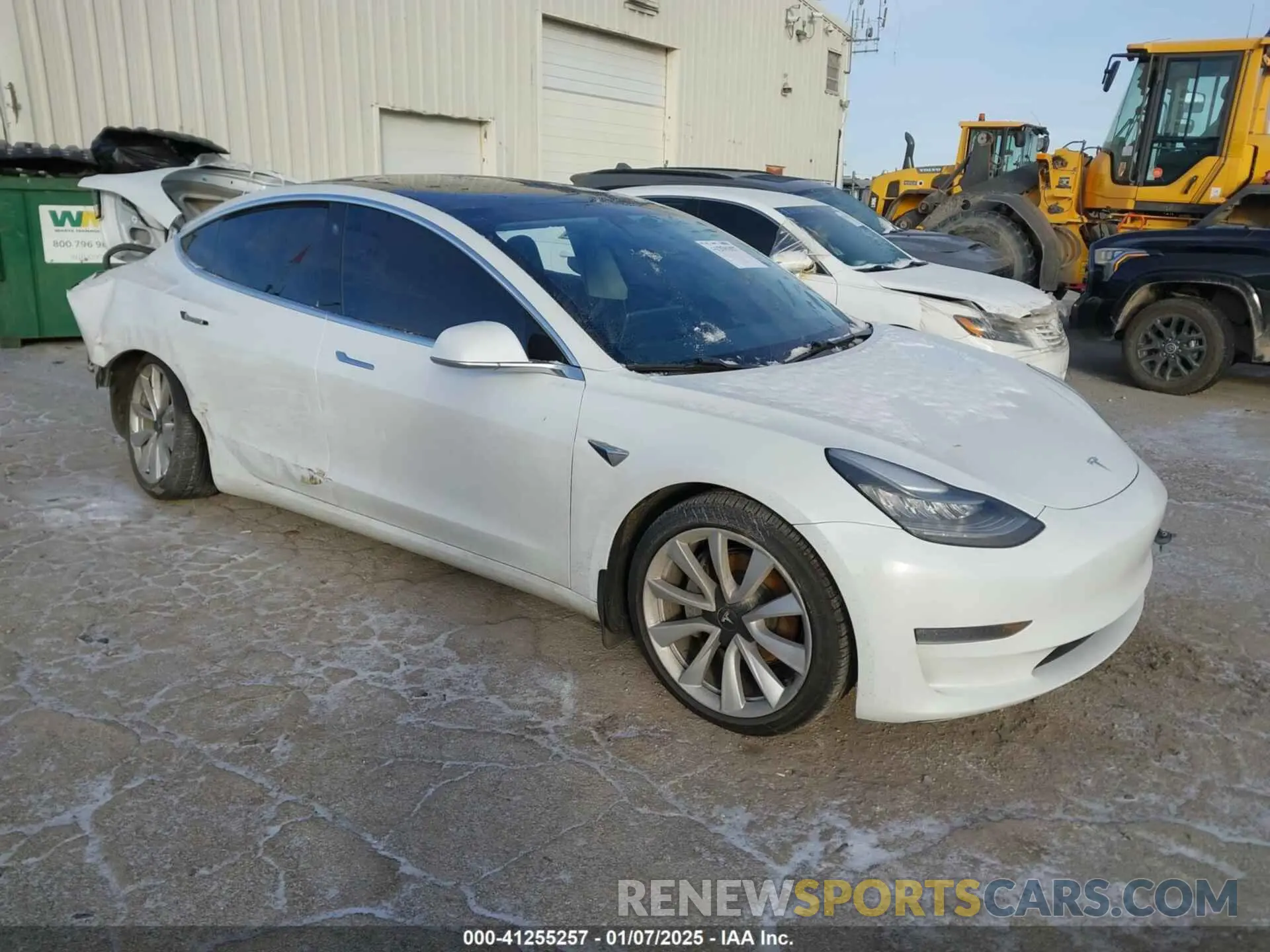 1 fotografías del automóvil dañado 5YJ3E1EB8KF454161 TESLA MODEL 3 2019