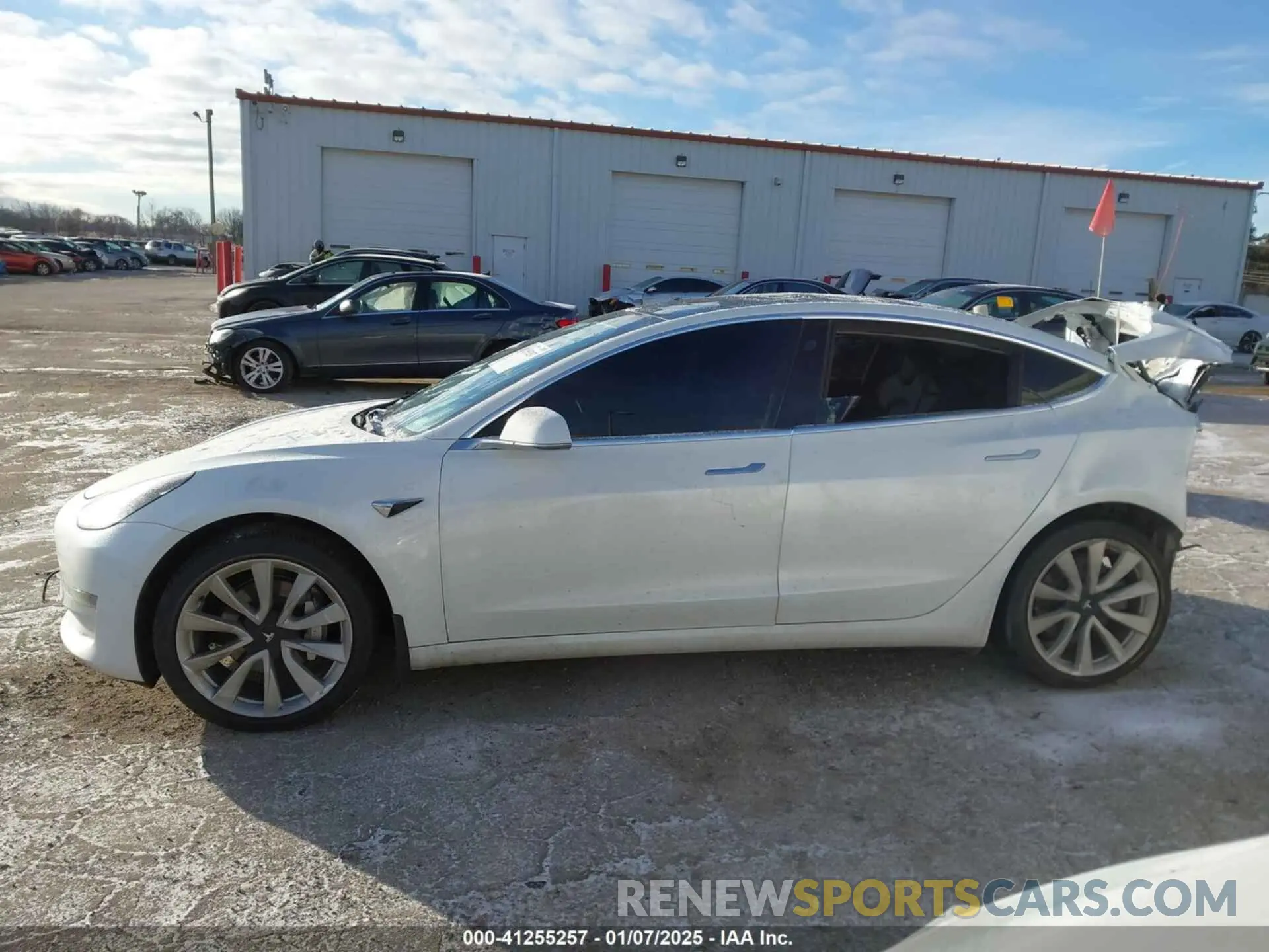 14 fotografías del automóvil dañado 5YJ3E1EB8KF454161 TESLA MODEL 3 2019