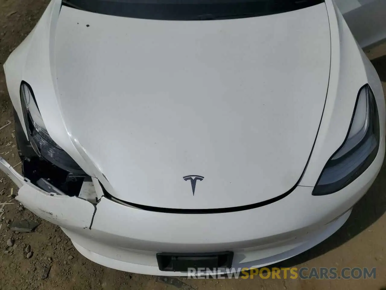 11 fotografías del automóvil dañado 5YJ3E1EB8KF493929 TESLA MODEL 3 2019