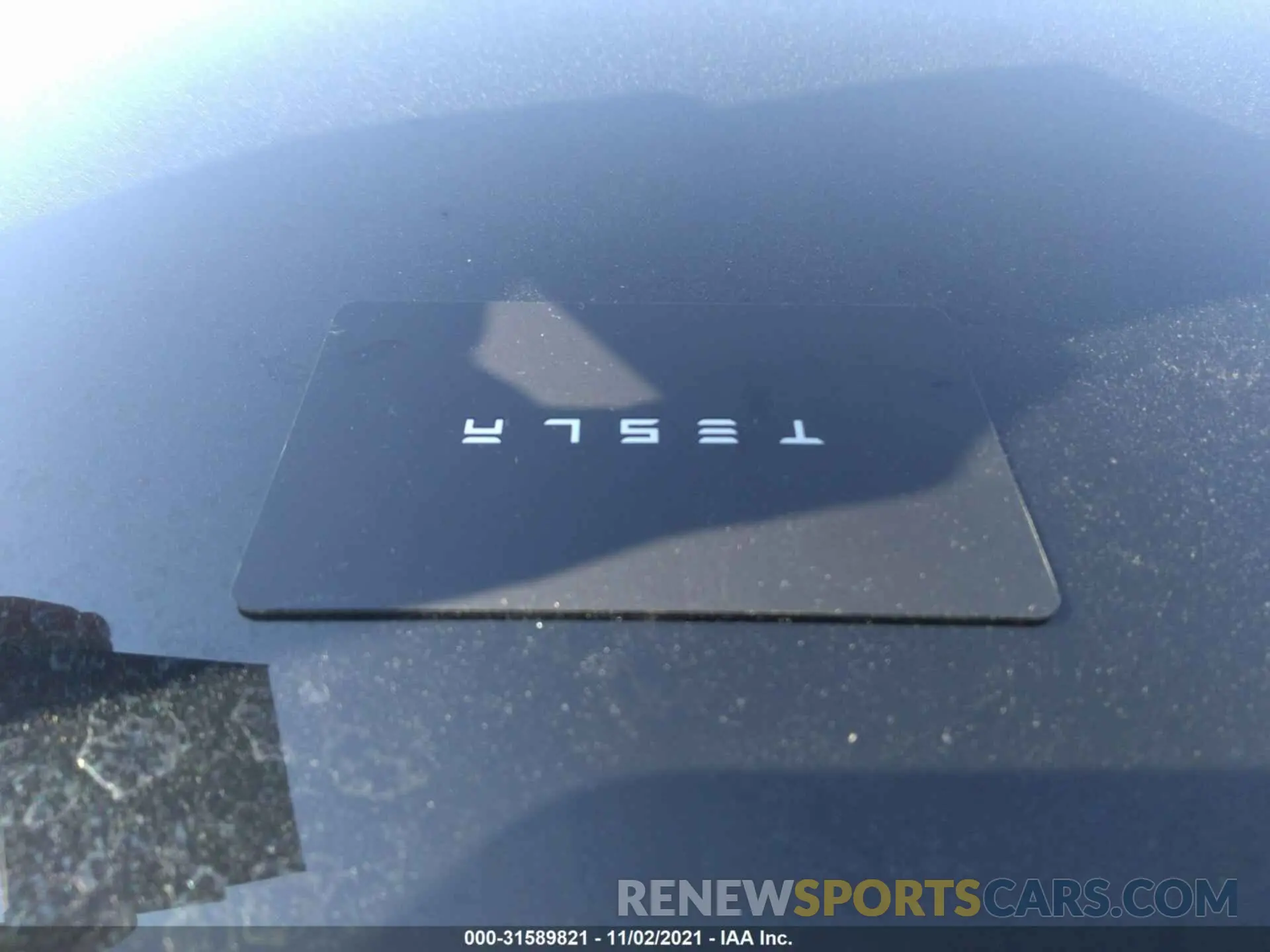 11 fotografías del automóvil dañado 5YJ3E1EB8KF533443 TESLA MODEL 3 2019