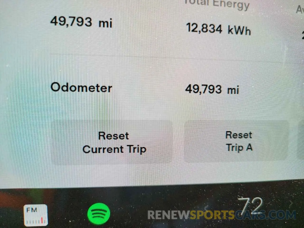 8 fotografías del automóvil dañado 5YJ3E1EB9KF193896 TESLA MODEL 3 2019