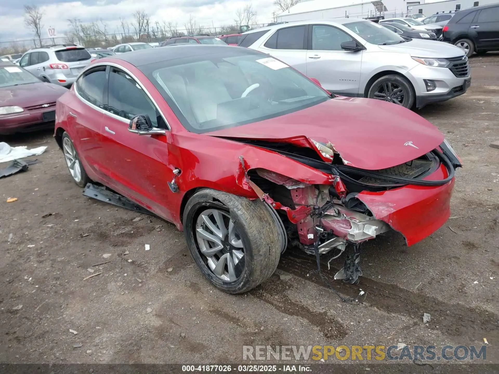 1 fotografías del automóvil dañado 5YJ3E1EB9KF365960 TESLA MODEL 3 2019