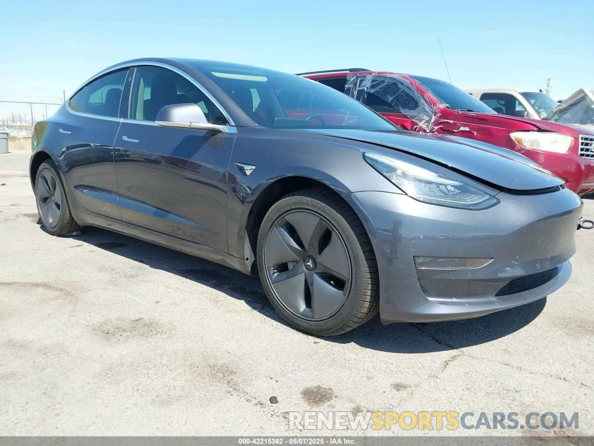 1 fotografías del automóvil dañado 5YJ3E1EB9KF386047 TESLA MODEL 3 2019
