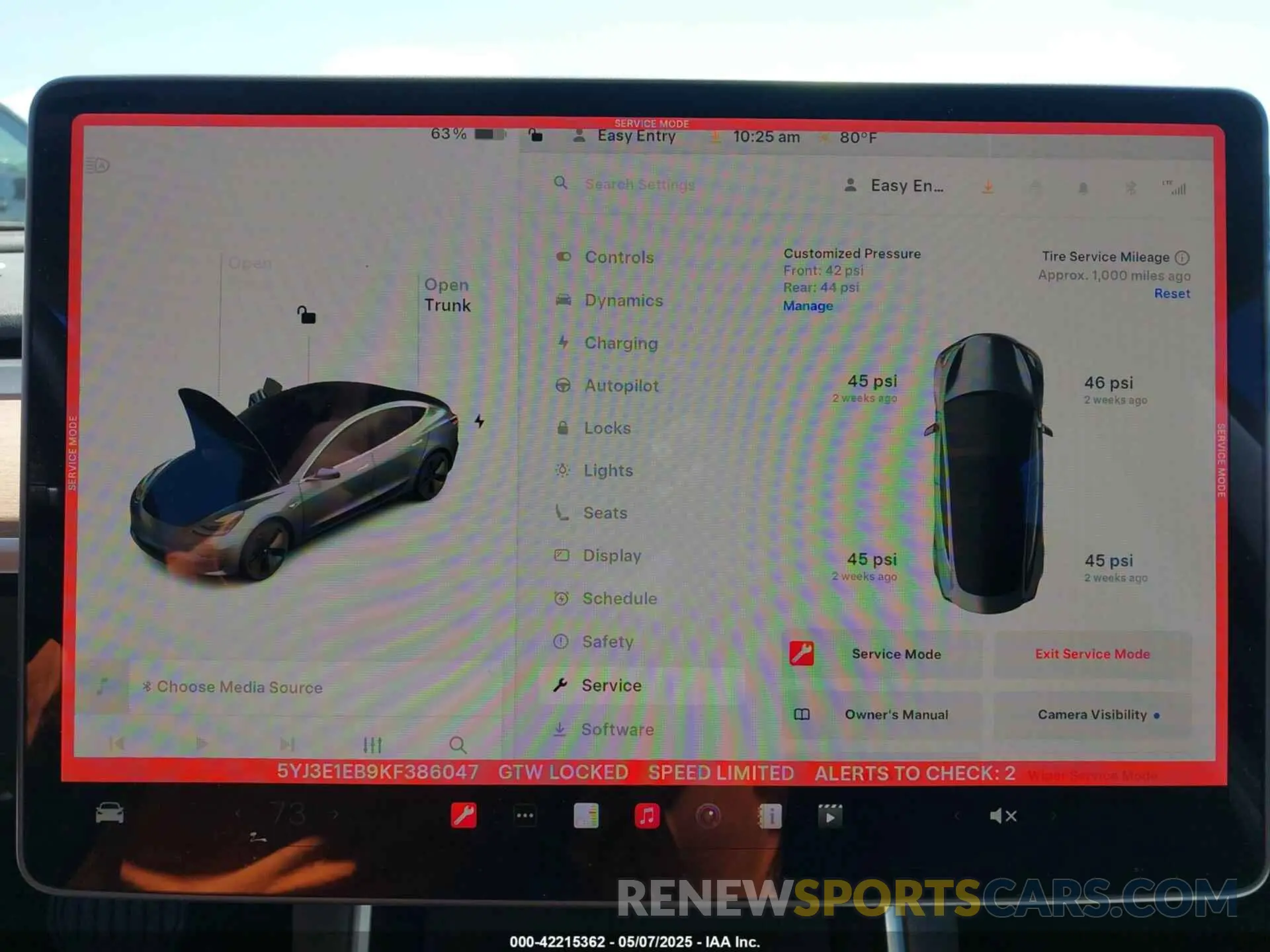 19 fotografías del automóvil dañado 5YJ3E1EB9KF386047 TESLA MODEL 3 2019