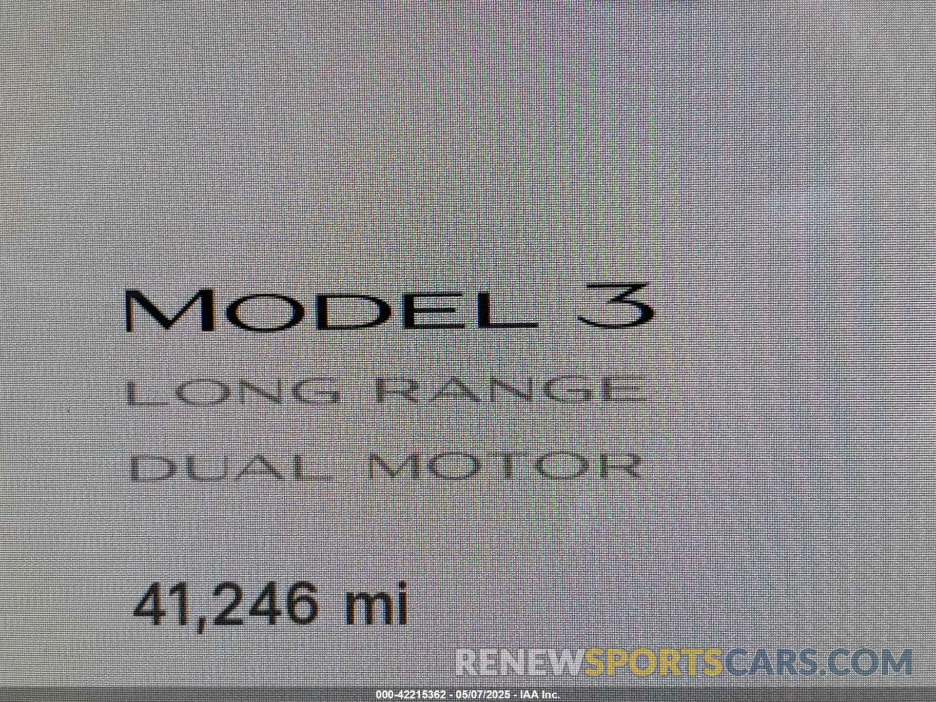 7 fotografías del automóvil dañado 5YJ3E1EB9KF386047 TESLA MODEL 3 2019