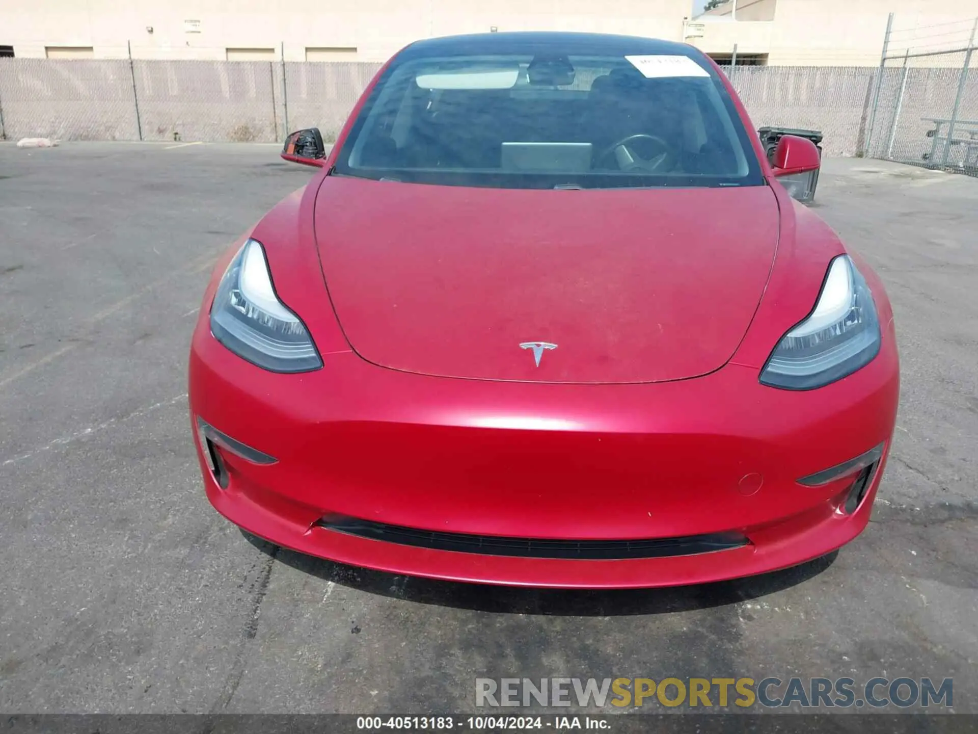 12 fotografías del automóvil dañado 5YJ3E1EB9KF413635 TESLA MODEL 3 2019