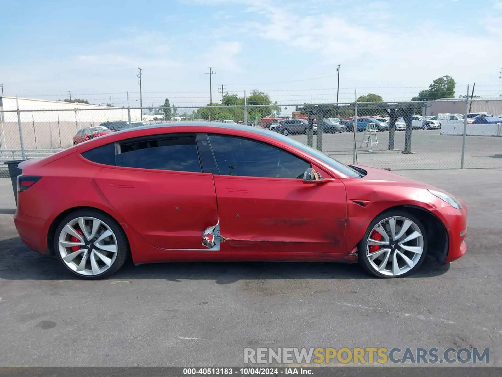 13 fotografías del automóvil dañado 5YJ3E1EB9KF413635 TESLA MODEL 3 2019