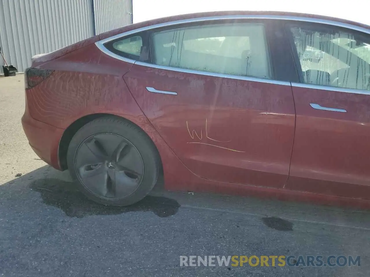 12 fotografías del automóvil dañado 5YJ3E1EB9KF418205 TESLA MODEL 3 2019