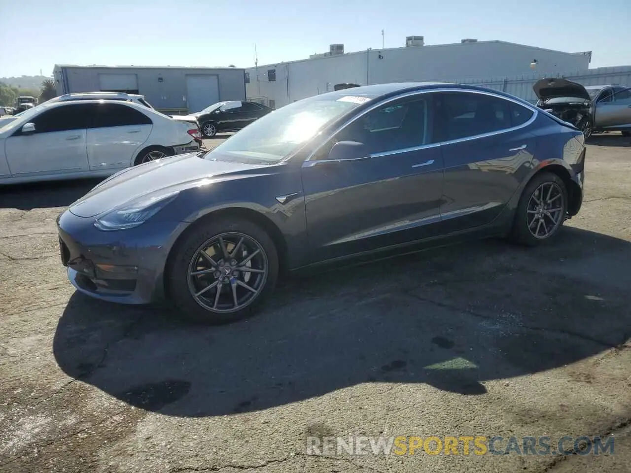 1 fotografías del automóvil dañado 5YJ3E1EB9KF432492 TESLA MODEL 3 2019
