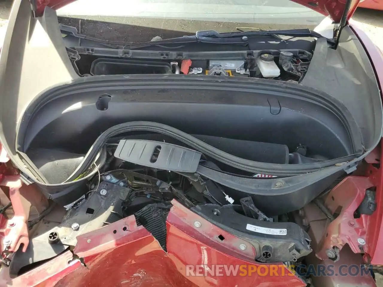 13 fotografías del automóvil dañado 5YJ3E1EB9KF432850 TESLA MODEL 3 2019