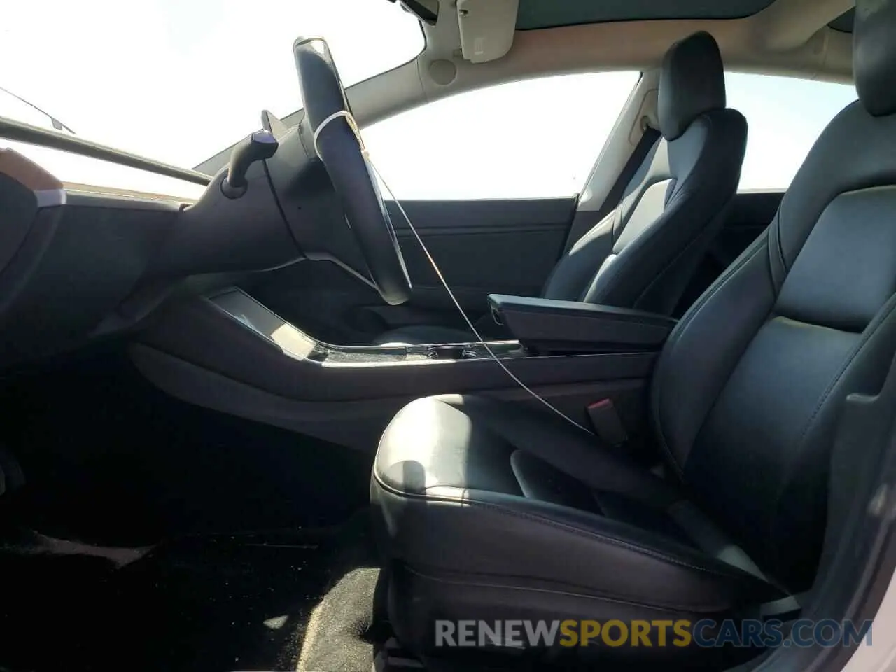 7 fotografías del automóvil dañado 5YJ3E1EB9KF436963 TESLA MODEL 3 2019