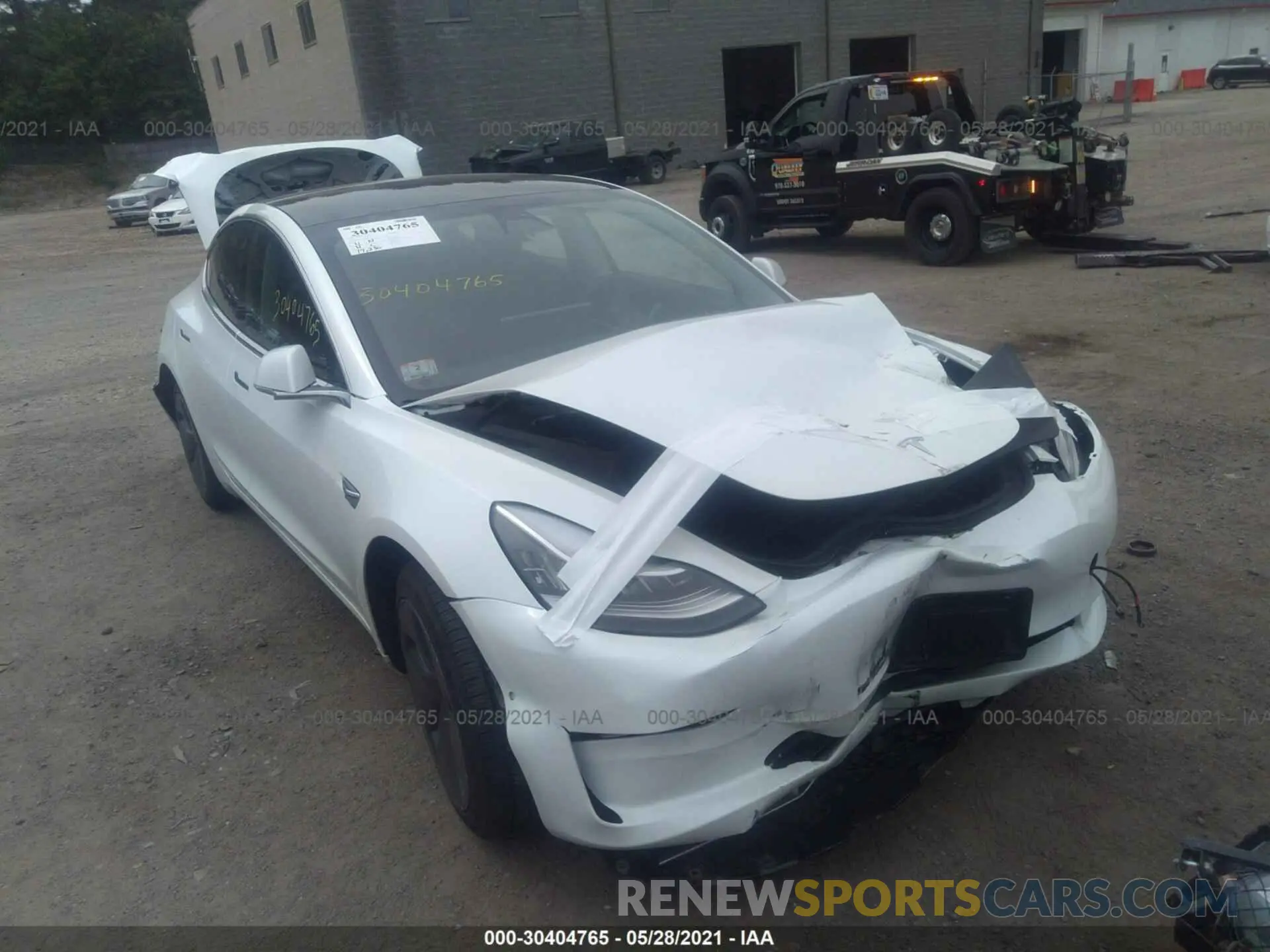 1 fotografías del automóvil dañado 5YJ3E1EB9KF469851 TESLA MODEL 3 2019