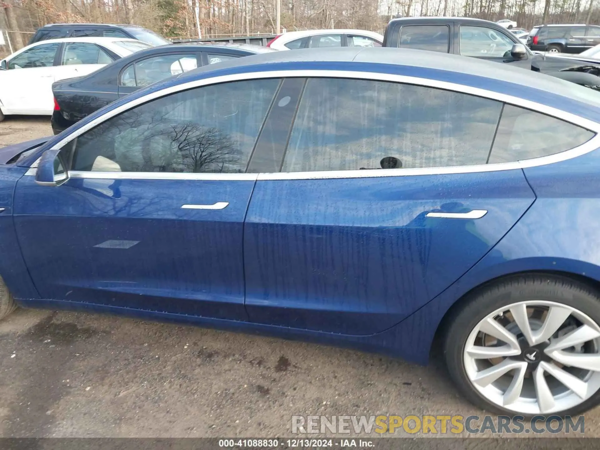 14 fotografías del automóvil dañado 5YJ3E1EB9KF477481 TESLA MODEL 3 2019