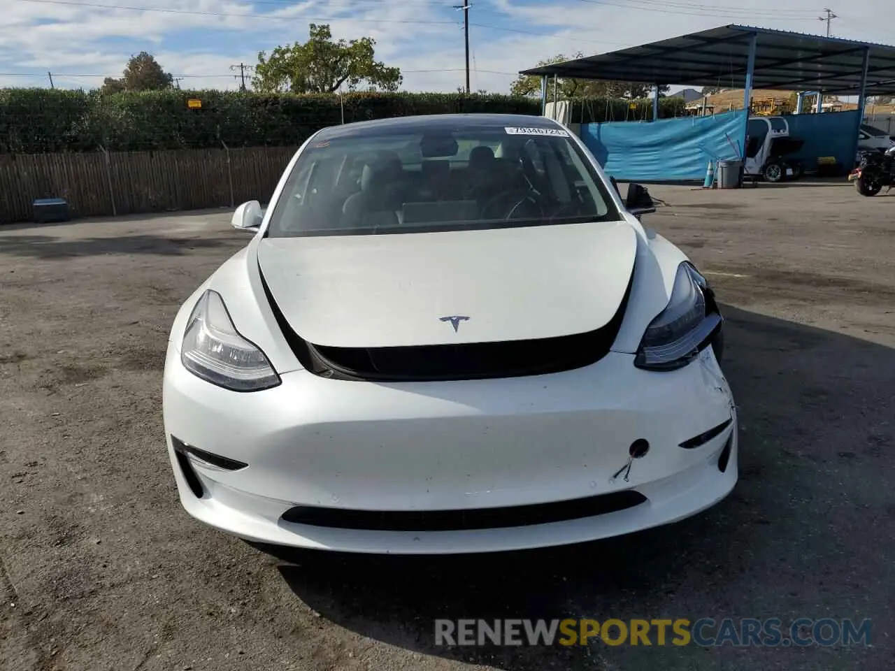 5 fotografías del automóvil dañado 5YJ3E1EB9KF511807 TESLA MODEL 3 2019