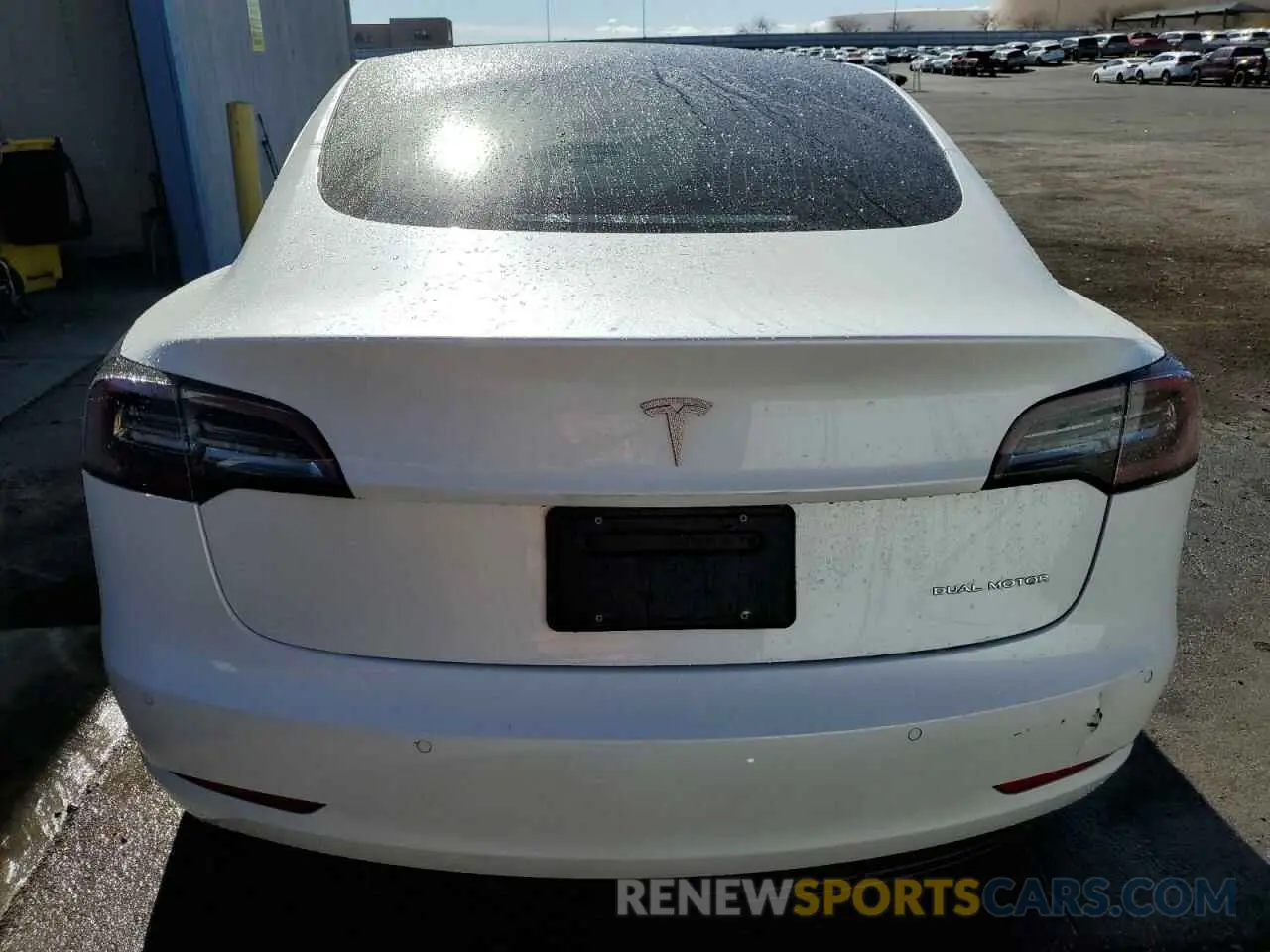 6 fotografías del automóvil dañado 5YJ3E1EB9KF512486 TESLA MODEL 3 2019