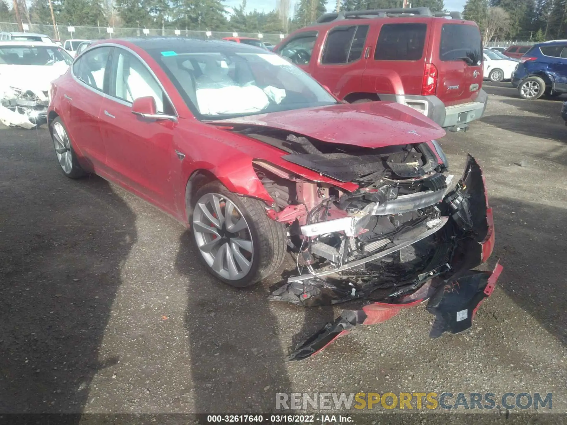 1 fotografías del automóvil dañado 5YJ3E1EB9KF528784 TESLA MODEL 3 2019