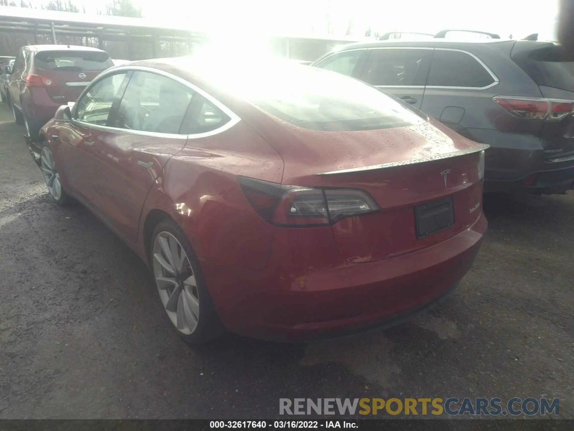 3 fotografías del automóvil dañado 5YJ3E1EB9KF528784 TESLA MODEL 3 2019