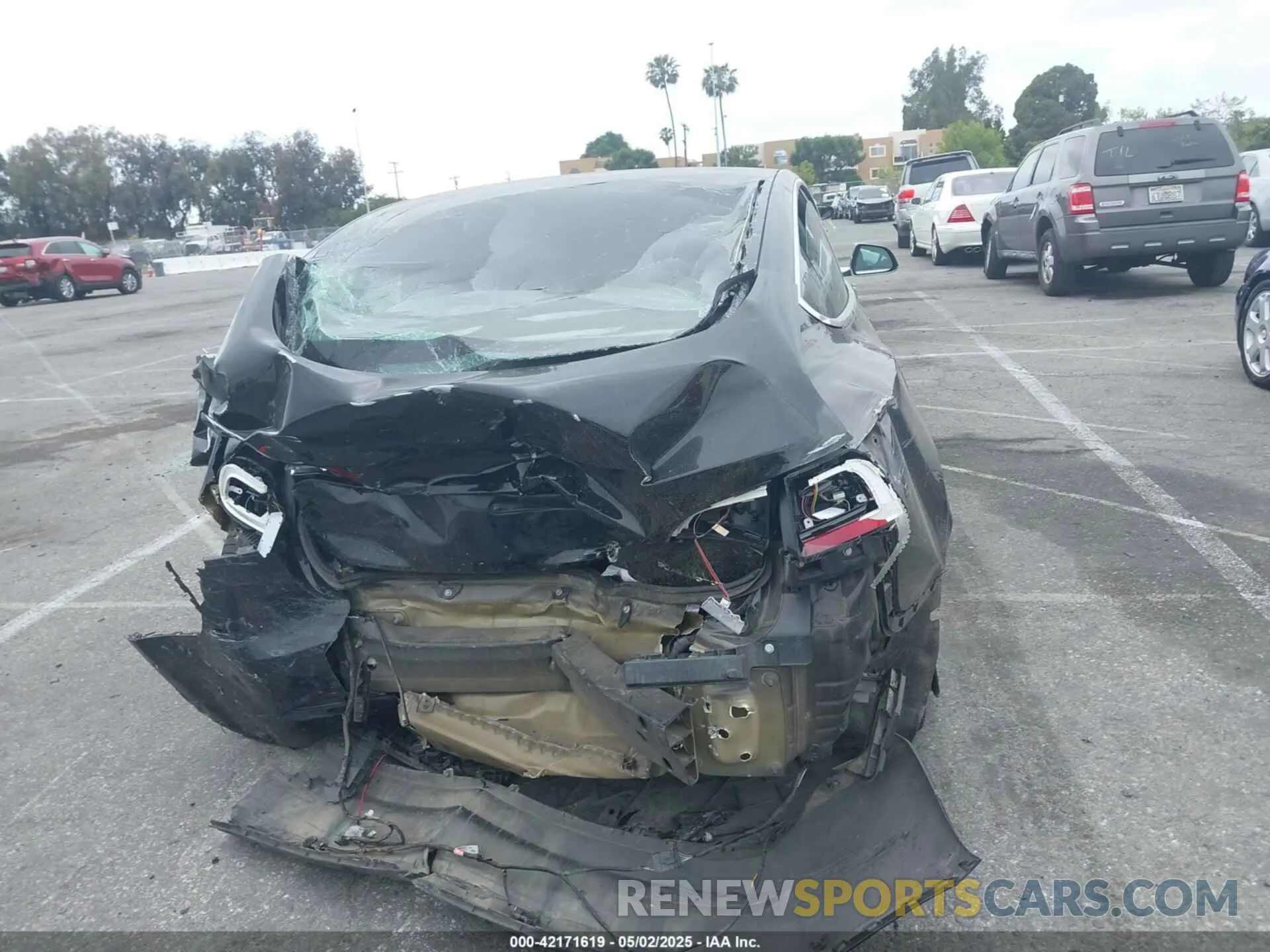 15 fotografías del automóvil dañado 5YJ3E1EBBKF208599 TESLA MODEL 3 2019