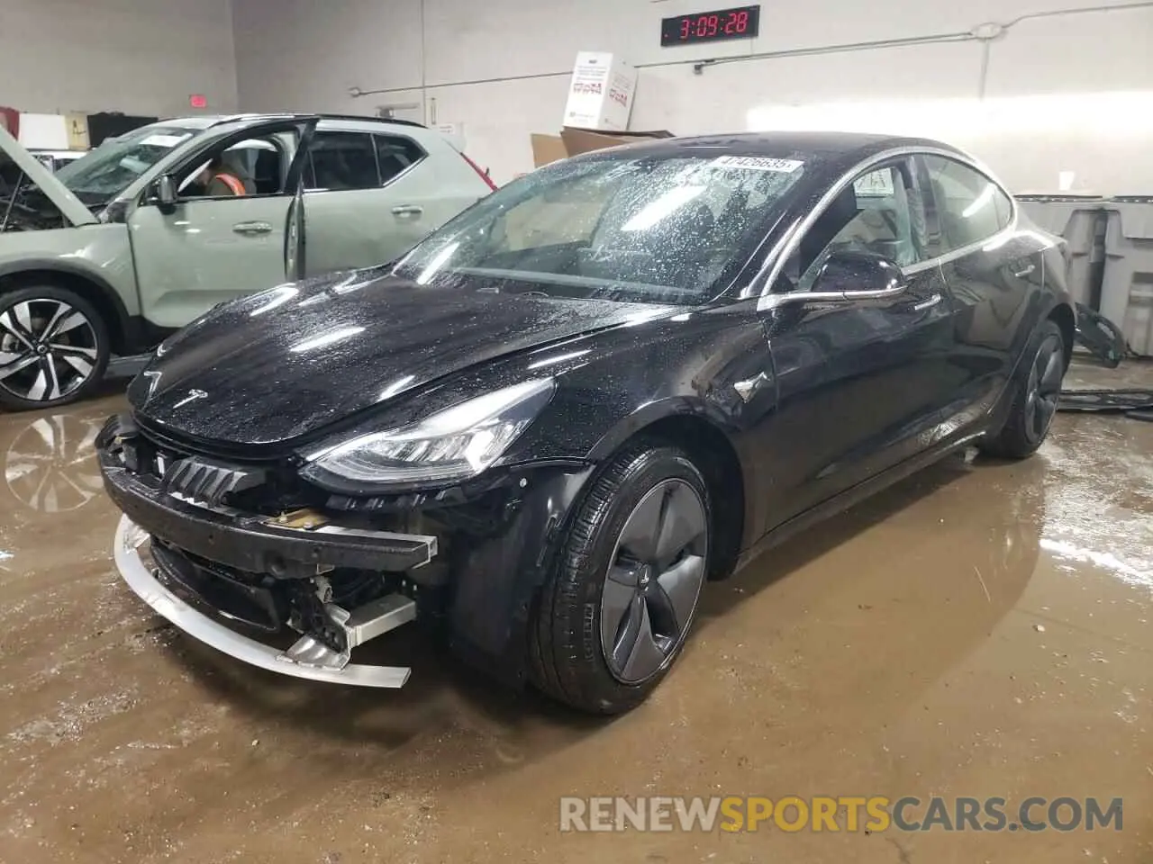 1 fotografías del automóvil dañado 5YJ3E1EBXKF193521 TESLA MODEL 3 2019