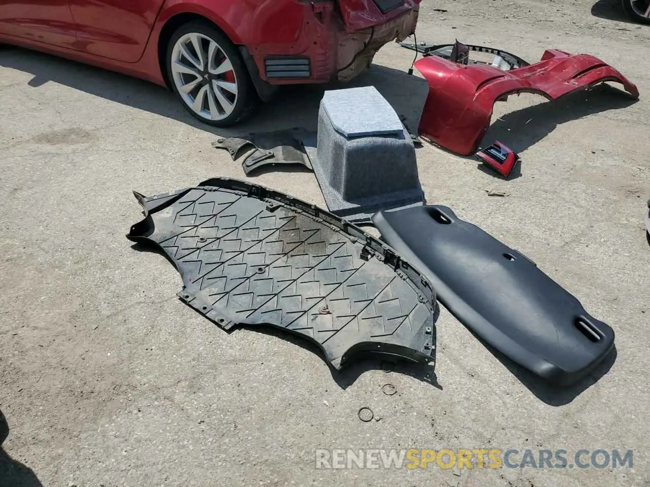 12 fotografías del automóvil dañado 5YJ3E1EBXKF237727 TESLA MODEL 3 2019