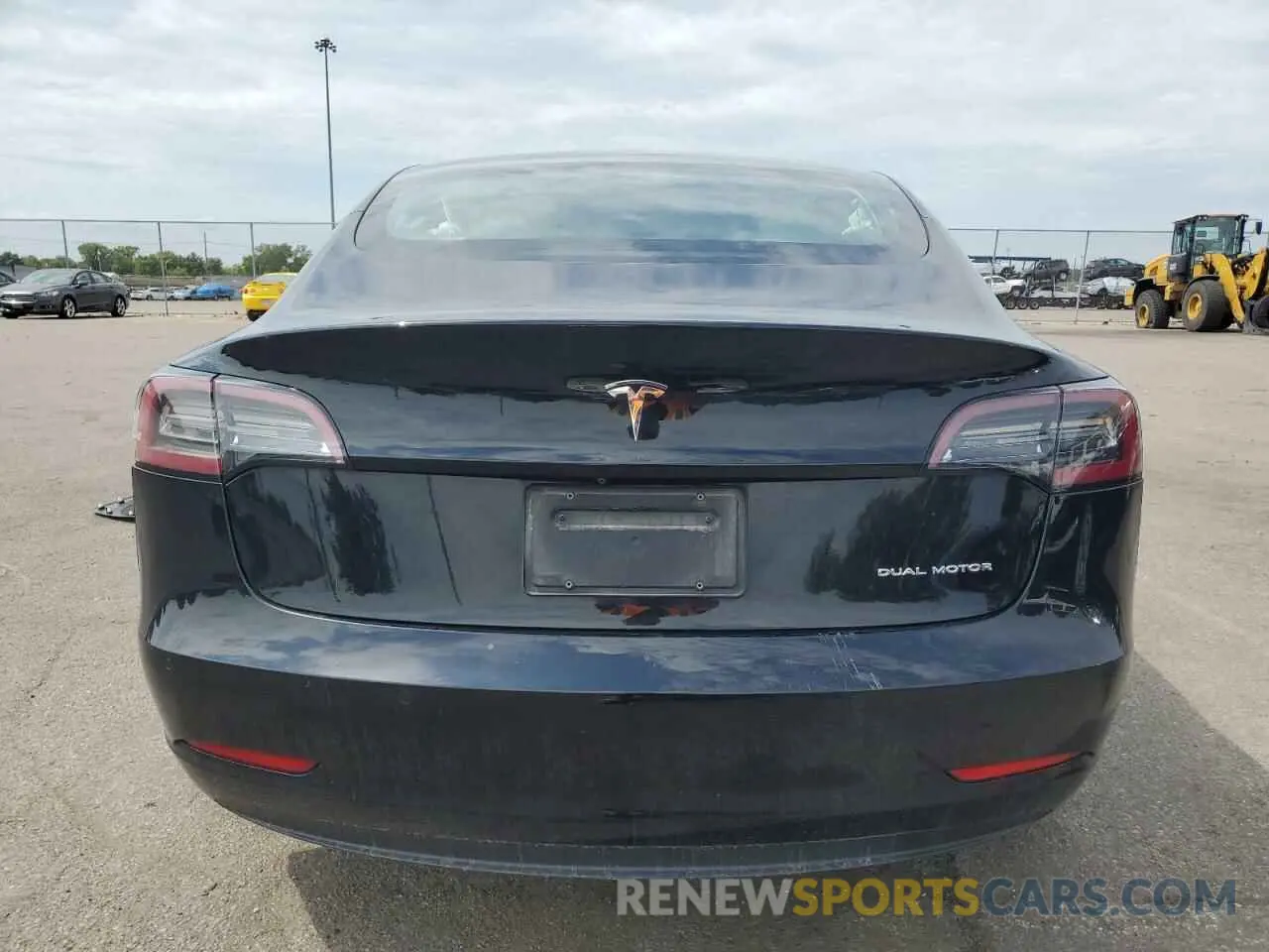 6 fotografías del automóvil dañado 5YJ3E1EBXKF392259 TESLA MODEL 3 2019