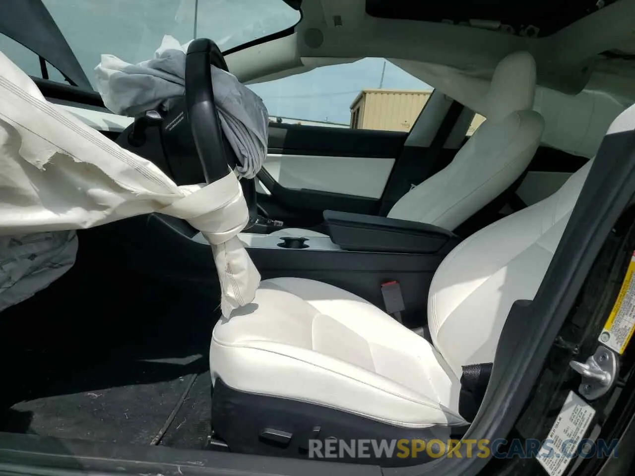 7 fotografías del automóvil dañado 5YJ3E1EBXKF392259 TESLA MODEL 3 2019