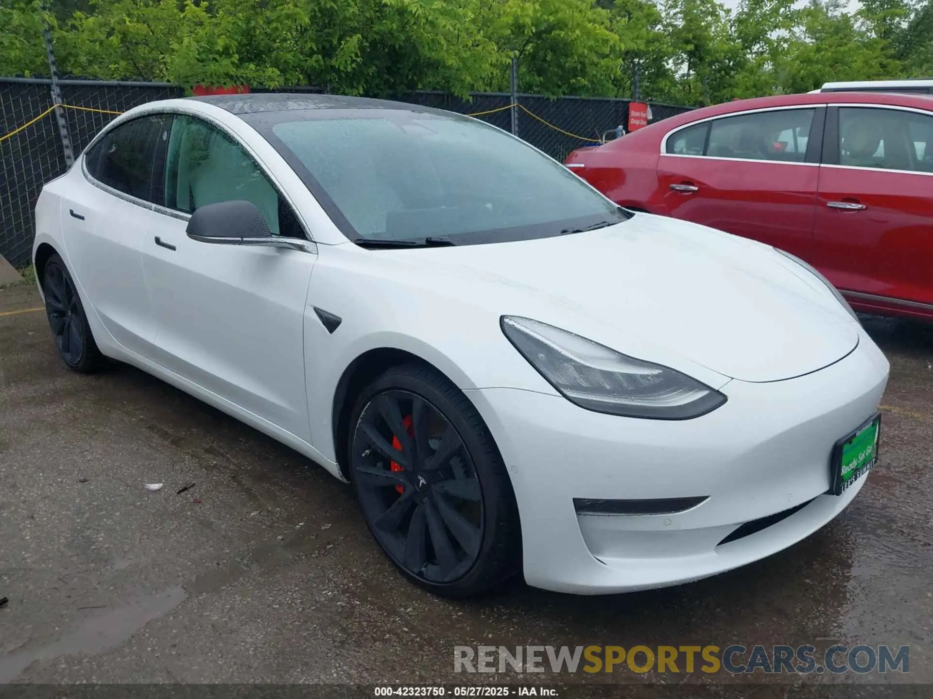 1 fotografías del automóvil dañado 5YJ3E1EBXKF393427 TESLA MODEL 3 2019