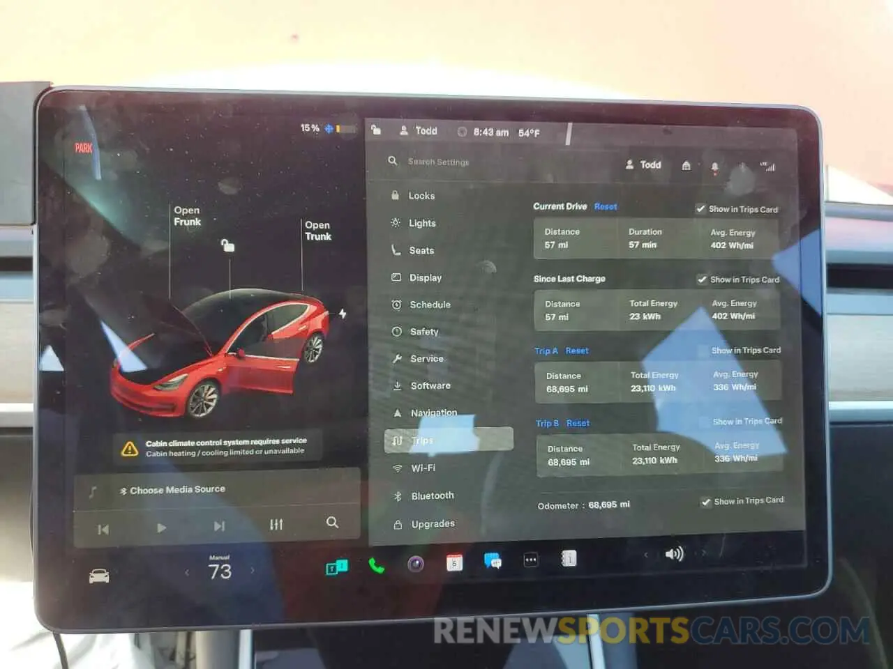 9 fotografías del automóvil dañado 5YJ3E1EBXKF413546 TESLA MODEL 3 2019