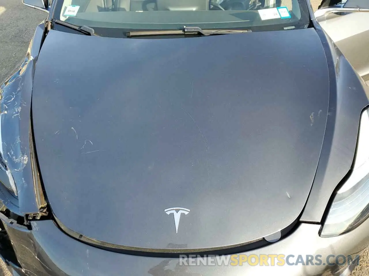 11 fotografías del automóvil dañado 5YJ3E1EBXKF441301 TESLA MODEL 3 2019