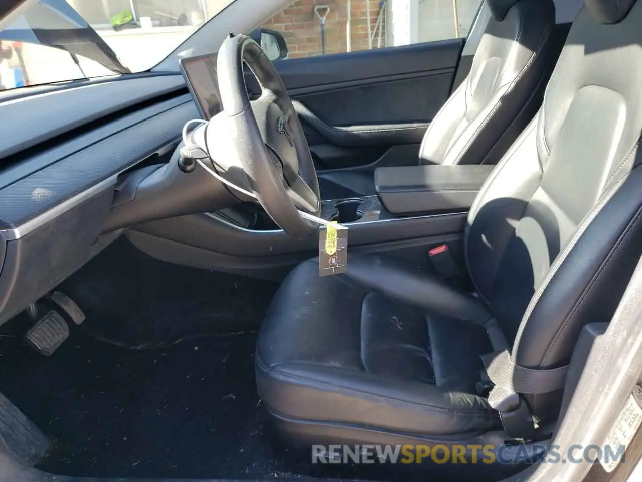 7 fotografías del automóvil dañado 5YJ3E1EBXKF451522 TESLA MODEL 3 2019