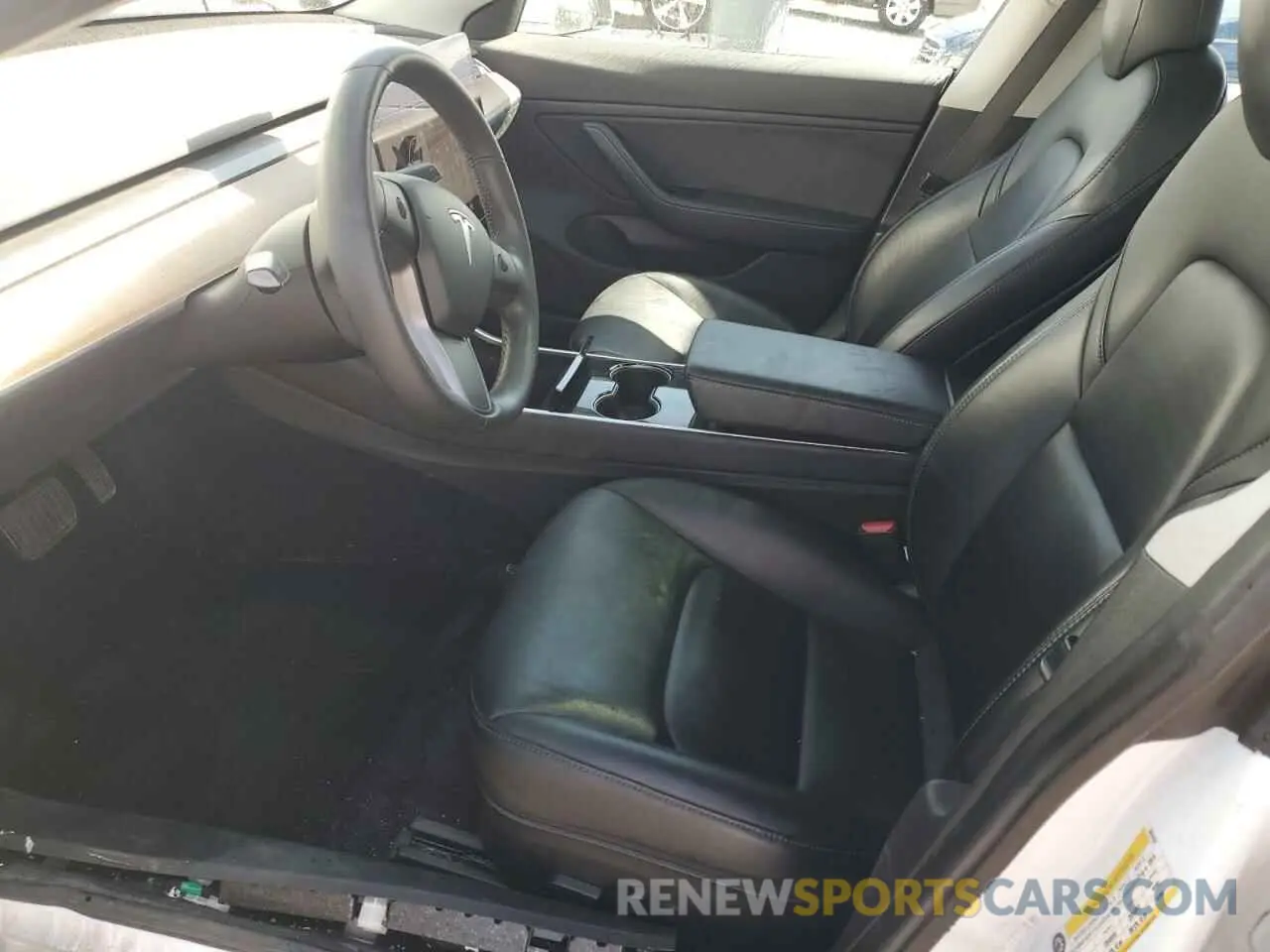 7 fotografías del automóvil dañado 5YJ3E1EBXKF494161 TESLA MODEL 3 2019
