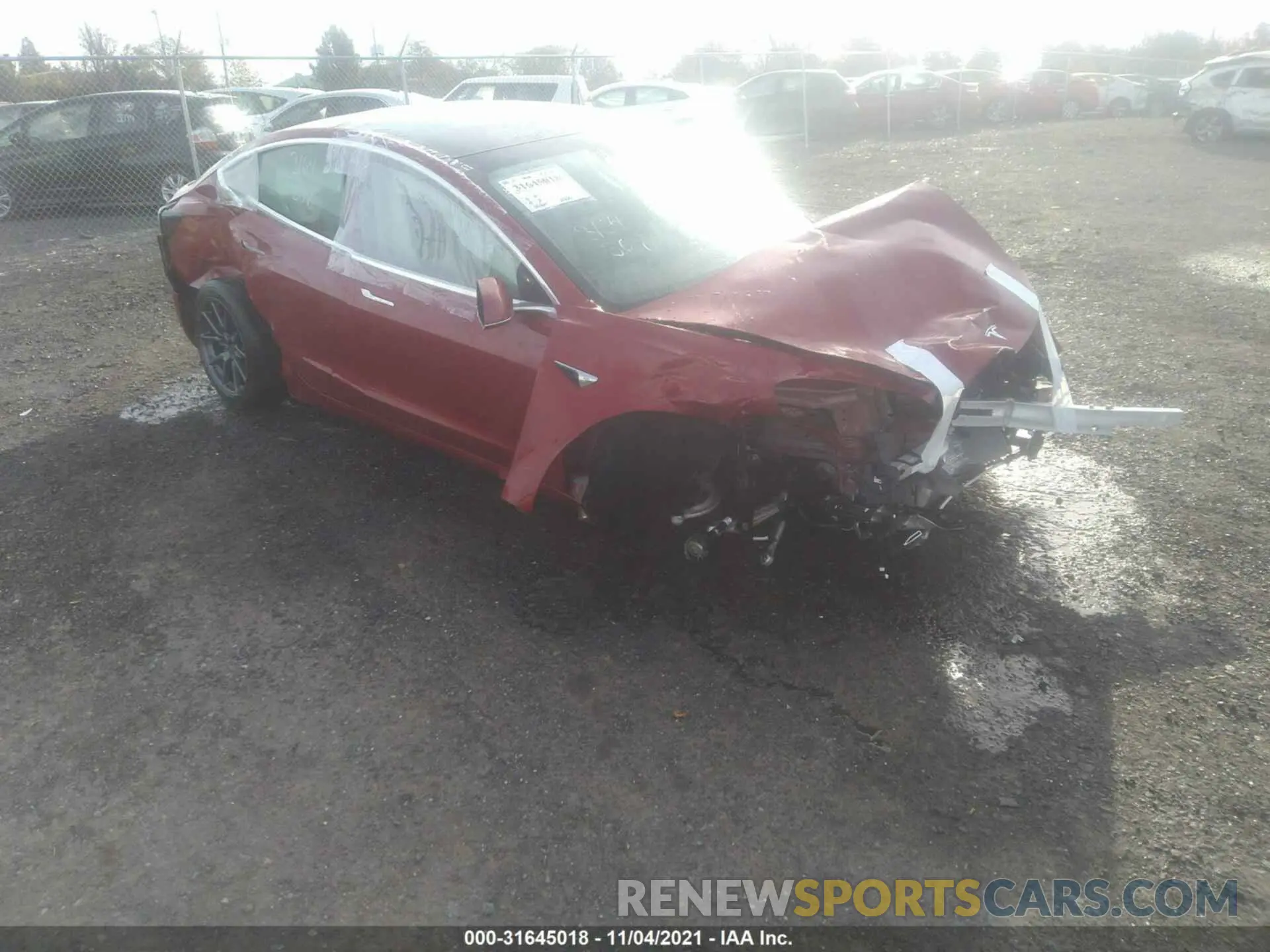 1 fotografías del automóvil dañado 5YJ3E1EBXKF497125 TESLA MODEL 3 2019