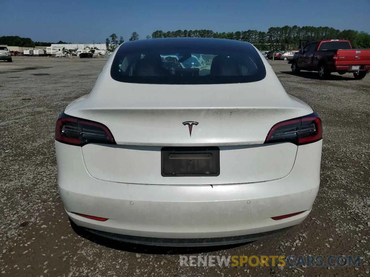 6 fotografías del automóvil dañado 5YJ3E1EA0LF631844 TESLA MODEL 3 2020