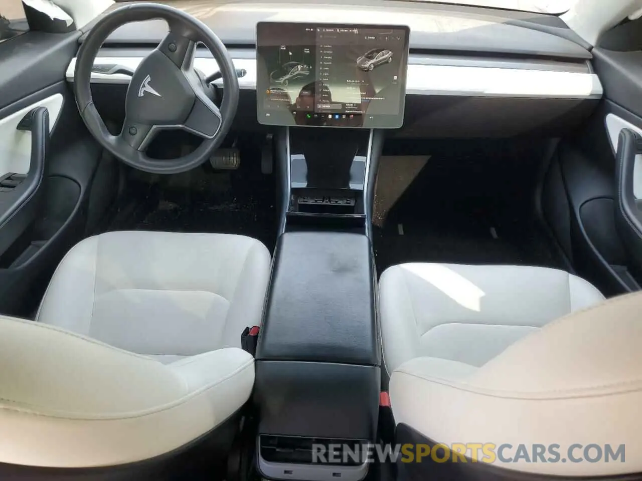 8 fotografías del automóvil dañado 5YJ3E1EA0LF717655 TESLA MODEL 3 2020