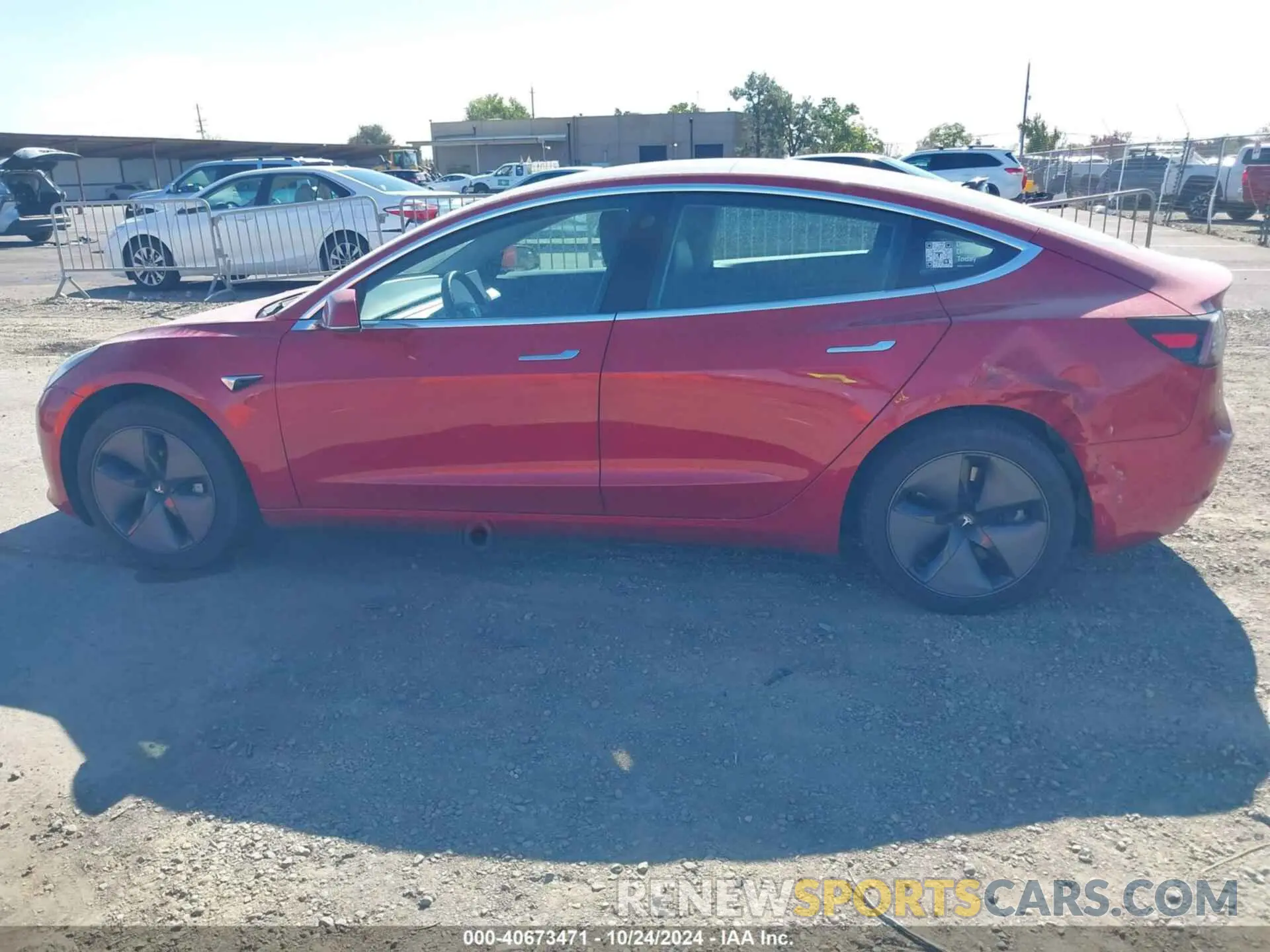 14 fotografías del automóvil dañado 5YJ3E1EA0LF718708 TESLA MODEL 3 2020