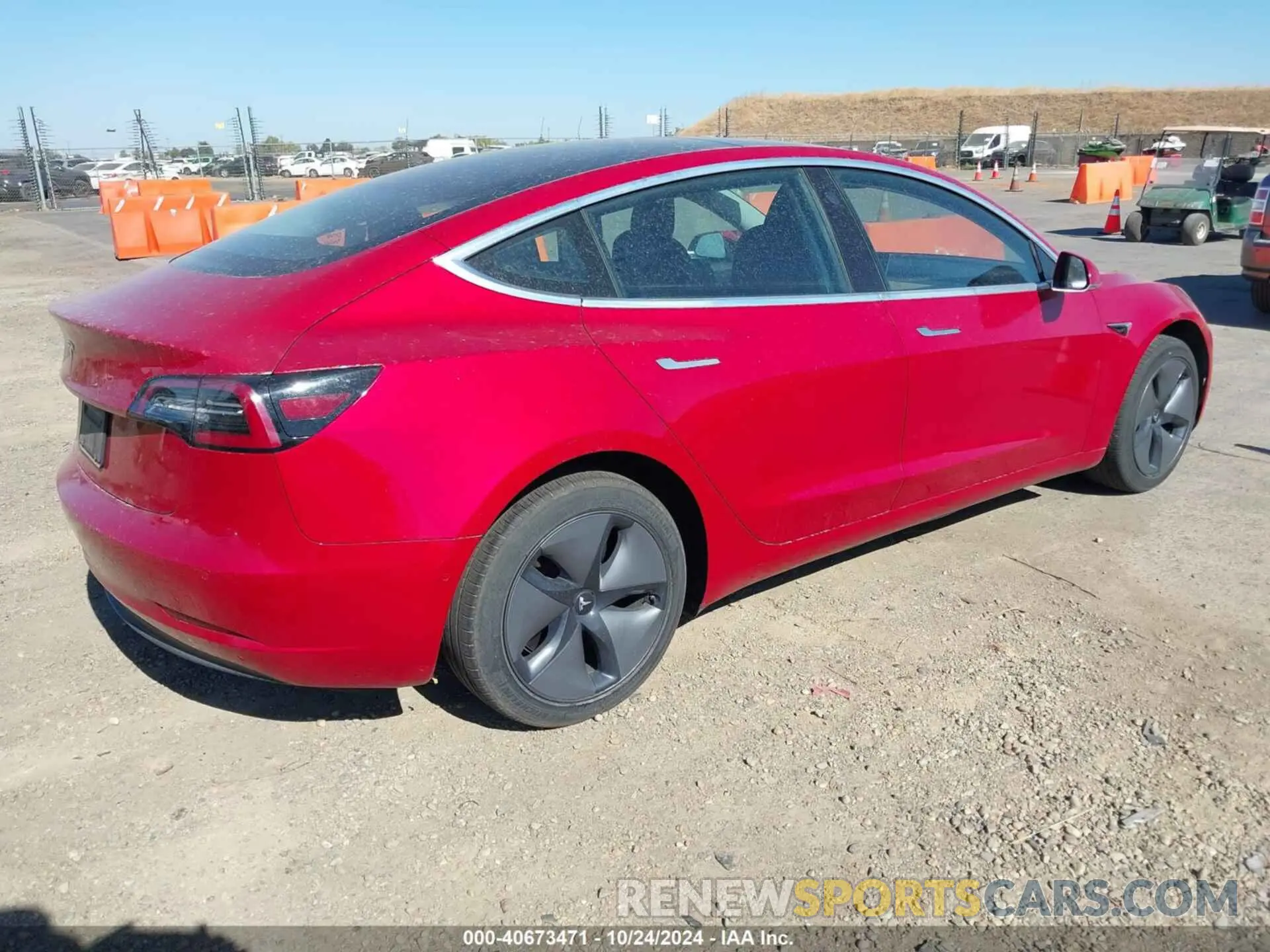 4 fotografías del automóvil dañado 5YJ3E1EA0LF718708 TESLA MODEL 3 2020