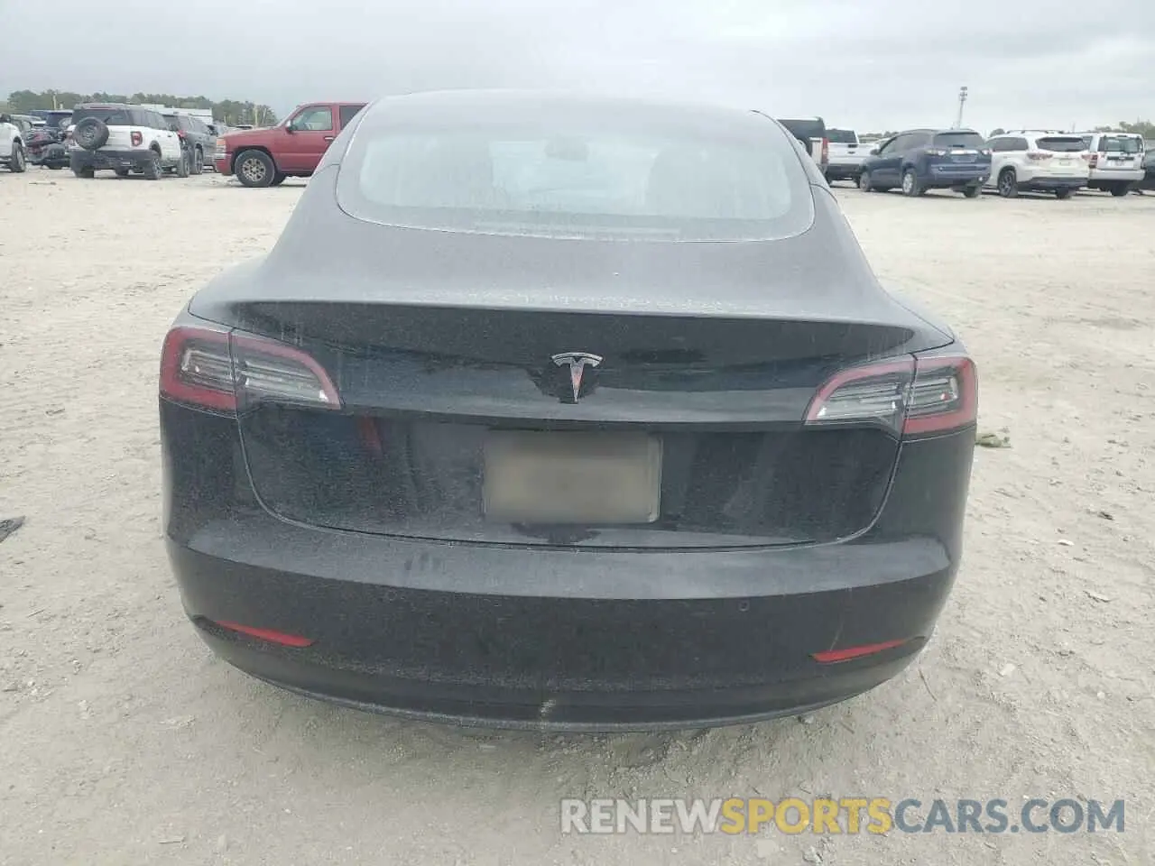 6 fotografías del automóvil dañado 5YJ3E1EA0LF736450 TESLA MODEL 3 2020